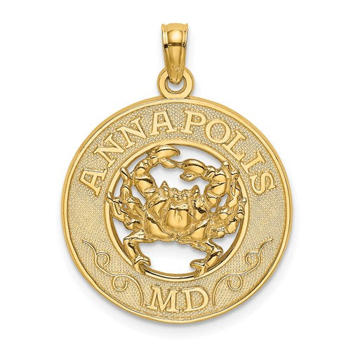 14k-annapolis-md-crab-charm-SolomonJeweler-Wichita-KS-CustomJewelry