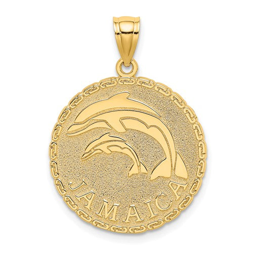 14k-jamaica-and-dolphins-disk-charm-SolomonJeweler-Wichita-KS-CustomJewelry