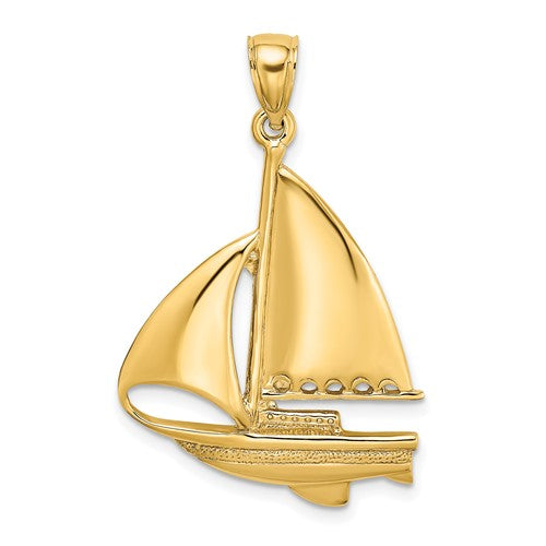 14k-polished-sailboat-charm-SolomonJeweler-Wichita-KS-CustomJewelry