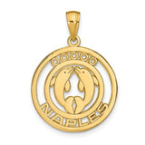 14k-naples-dolphins-pendant-SolomonJeweler-Wichita-KS-CustomJewelry