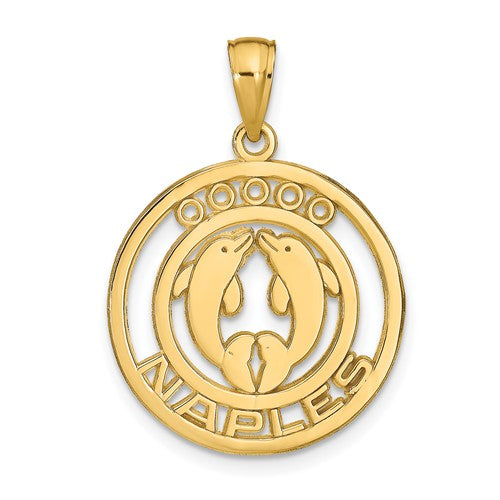 14k-naples-dolphins-pendant-SolomonJeweler-Wichita-KS-CustomJewelry