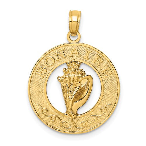 14k-bonaire-circle-w-conch-shell-charm-SolomonJeweler-Wichita-KS-CustomJewelry