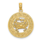 14k-turks-and-caicos-circle-w-crab-charm-SolomonJeweler-Wichita-KS-CustomJewelry