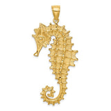 14k-textured-3-d-seahorse-charm-SolomonJeweler-Wichita-KS-CustomJewelry