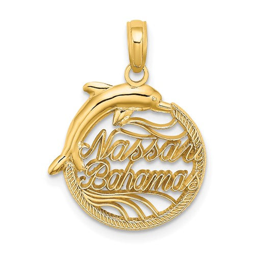 14k-nassau-bahamas-dolphin-charm-SolomonJeweler-Wichita-KS-CustomJewelry