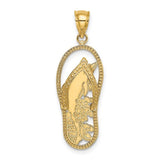 14k-polished-dolphin-flip-flop-charm-SolomonJeweler-Wichita-KS-CustomJewelry
