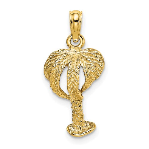 14k-2-d-textured-palm-tree-charm-SolomonJeweler-Wichita-KS-CustomJewelry