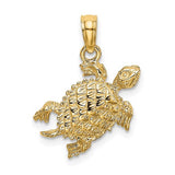 14k-sea-turtle-with-tail-charm-SolomonJeweler-Wichita-KS-CustomJewelry