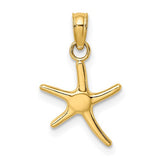 14k-polished-mini-dancing-starfish-charm-SolomonJeweler-Wichita-KS-CustomJewelry