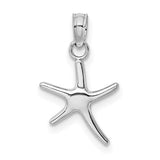 14k-white-gold-polished-mini-dancing-starfish-charm-SolomonJeweler-Wichita-KS-CustomJewelry