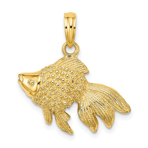 14k-textured-gold-fish-charm-SolomonJeweler-Wichita-KS-CustomJewelry