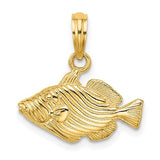 14k-2-d-engraved-striped-fish-charm-SolomonJeweler-Wichita-KS-CustomJewelry