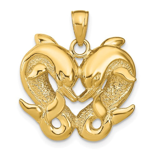 14k-dolphins-pendant-SolomonJeweler-Wichita-KS-CustomJewelry