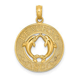 14k-beaufort-sc-w-dolphins-circle-charm-SolomonJeweler-Wichita-KS-CustomJewelry