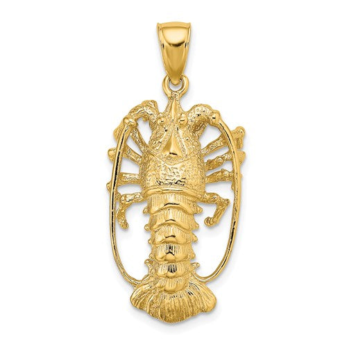 14k-florida-lobster-charm-SolomonJeweler-Wichita-KS-CustomJewelry
