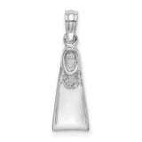 14k-white-gold-scuba-flipper-charm-SolomonJeweler-Wichita-KS-CustomJewelry
