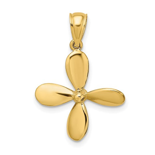 14k-3-d-w-4-blades-propeller-charm-SolomonJeweler-Wichita-KS-CustomJewelry