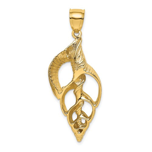 14k-cut-out-conch-shell-skeleton-charm-SolomonJeweler-Wichita-KS-CustomJewelry