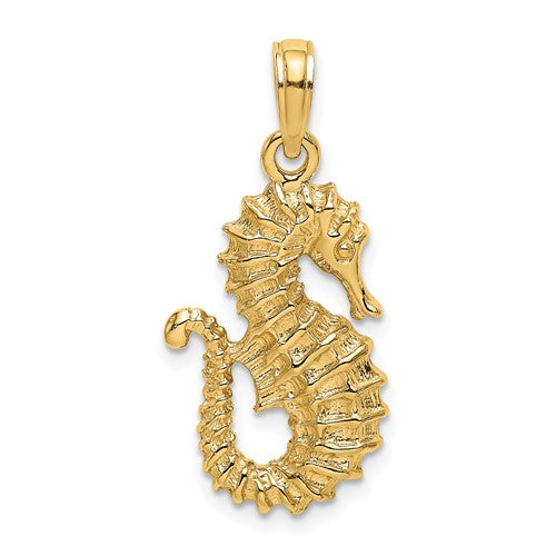 14k-textured-seahorse-charm-SolomonJeweler-Wichita-KS-CustomJewelry