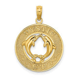 14k-mystic-ct-dolphins-charm-SolomonJeweler-Wichita-KS-CustomJewelry