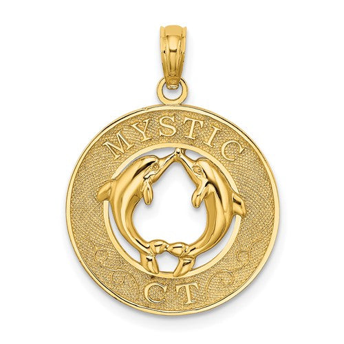 14k-mystic-ct-dolphins-charm-SolomonJeweler-Wichita-KS-CustomJewelry