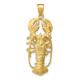 14k-3d-lobster-pendant-SolomonJeweler-Wichita-KS-CustomJewelry
