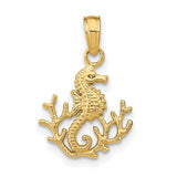 14k-textured-mini-seahorse-and-coral-charm-SolomonJeweler-Wichita-KS-CustomJewelry