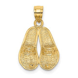 14k-bahamas-double-sandals-charm-SolomonJeweler-Wichita-KS-CustomJewelry