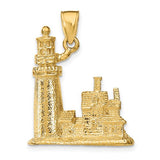14k-3d-cape-cod-lighthouse-pendant-SolomonJeweler-Wichita-KS-CustomJewelry