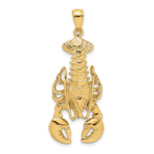 14k-moveable-lobster-charm-SolomonJeweler-Wichita-KS-CustomJewelry