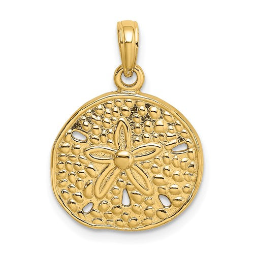 14k-cut-out-sand-dollar-charm-SolomonJeweler-Wichita-KS-CustomJewelry