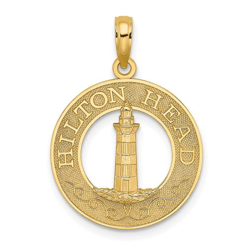 14k-hilton-head-lighthouse-round-charm-SolomonJeweler-Wichita-KS-CustomJewelry