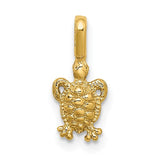 14k-mini-sea-turtle-with-fixed-bail-charm-SolomonJeweler-Wichita-KS-CustomJewelry