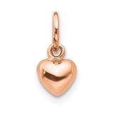 14k-rose-polished-3-d-puffed-heart-charm-SolomonJeweler-Wichita-KS-CustomJewelry