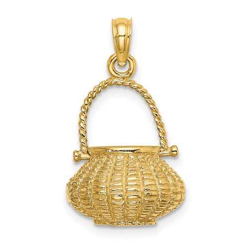 14k-3-d-moveable-handle-flower-basket-charm-SolomonJeweler-Wichita-KS-CustomJewelry
