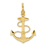 14k-3-d-textured-anchor-w-rope-and-shackle-bail-charm-SolomonJeweler-Wichita-KS-CustomJewelry