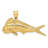 14k-3-d-female-dorado-mahi-mahi-charm-SolomonJeweler-Wichita-KS-CustomJewelry