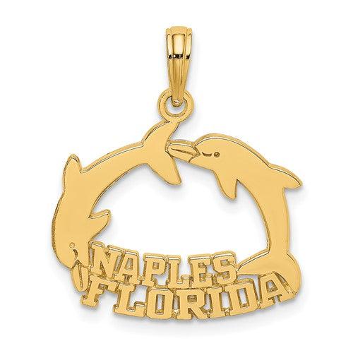 14k-naples-florida-jumping-dolphins-charm-SolomonJeweler-Wichita-KS-CustomJewelry