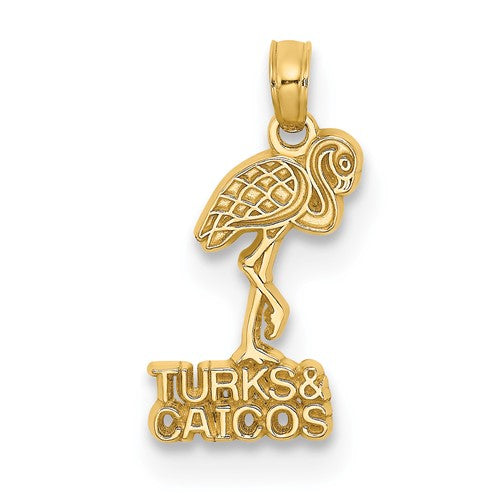 14k-turks-and-caicos-flamingo-charm-SolomonJeweler-Wichita-KS-CustomJewelry