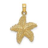 14k-beaded-textured-starfish-charm-SolomonJeweler-Wichita-KS-CustomJewelry