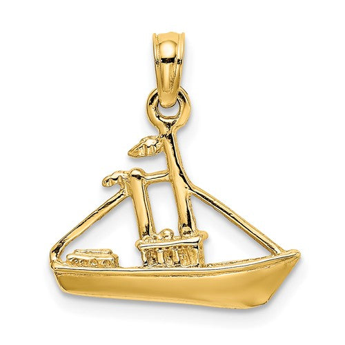 14k-3-d-cargo-ship-w-tug-boat-charm-SolomonJeweler-Wichita-KS-CustomJewelry