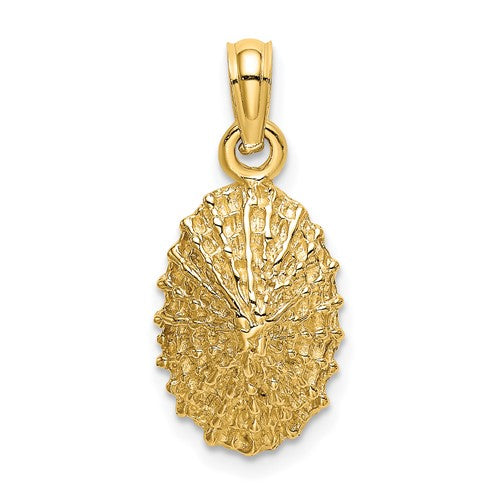 14k-textured-limpet-shell-charm-SolomonJeweler-Wichita-KS-CustomJewelry