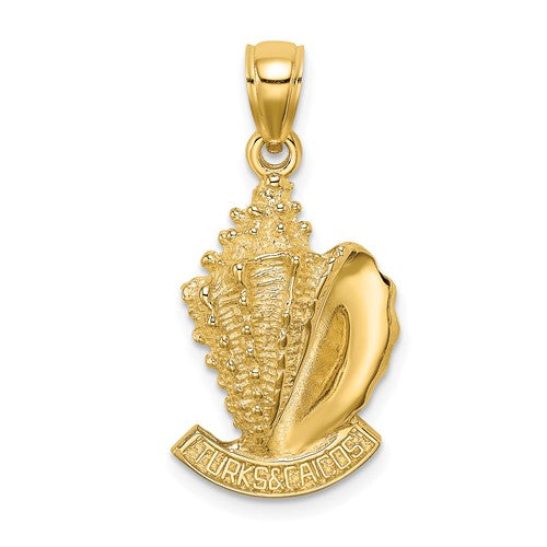 14k-2-d-turks-and-caicos-under-conch-shell-charm-SolomonJeweler-Wichita-KS-CustomJewelry