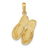 14k-st-thomas-reversible-flip-flops-pendant-SolomonJeweler-Wichita-KS-CustomJewelry
