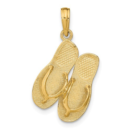 14k-st-thomas-reversible-flip-flops-pendant-SolomonJeweler-Wichita-KS-CustomJewelry