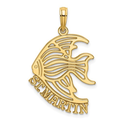14k-polished-st-martin-under-angelfish-charm-SolomonJeweler-Wichita-KS-CustomJewelry