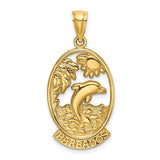 14k-barbados-w-dolphin-sunset-scene-charm-SolomonJeweler-Wichita-KS-CustomJewelry