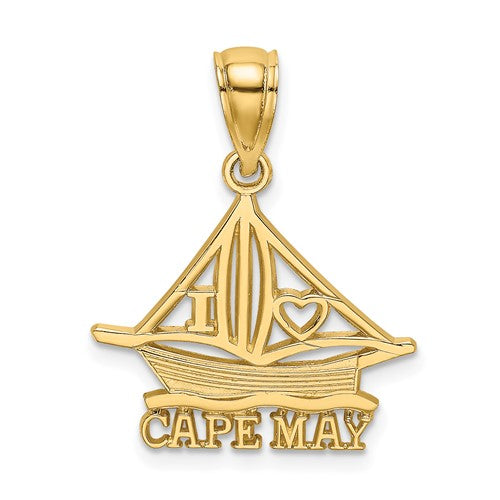 14k-i-heart-cape-may-w-cut-out-boat-charm-SolomonJeweler-Wichita-KS-CustomJewelry