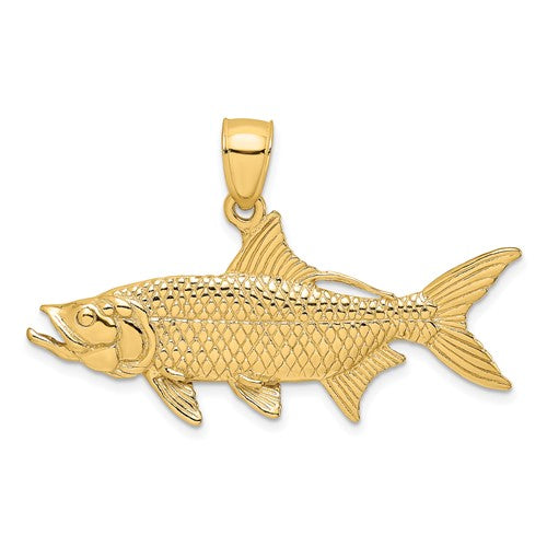 14k-3-d-textured-oxeye-tarpon-fish-charm-SolomonJeweler-Wichita-KS-CustomJewelry
