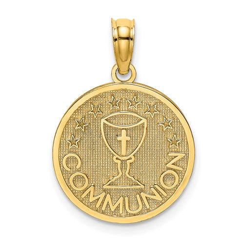 14k-textured-communion-cup-on-round-disc-charm-SolomonJeweler-Wichita-KS-CustomJewelry
